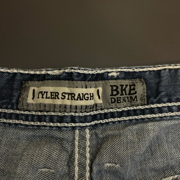 BKE Tyler Straight Jeans Size 38 Long 38x32 Mens - Picture 3 of 8